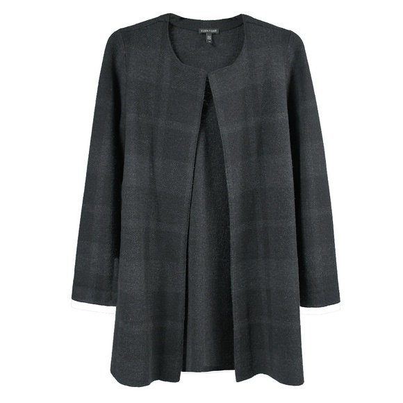 Eileen Fisher Sweaters - EILEEN FISHER 100% Merino Wool Long Open Cardigan